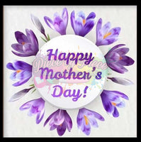 Happy Mothers Day (Purple Tulip)