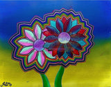 Hevynly Creations 40X50 / Square Flower Trip