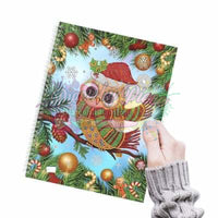 Journals/notebooks Christmas Owl