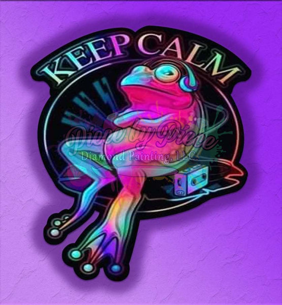 Keep Calm Frog