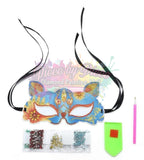 Masquerade Mask Kits Blue Cat Mask
