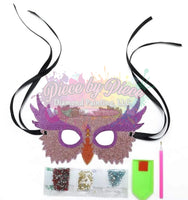 Masquerade Mask Kits Pink Owl 2 Mask