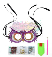 Masquerade Mask Kits Pink Owl Mask