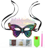 Masquerade Mask Kits Rainbow Butterfly Mask