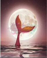 Mermaid Tail And Moon Rts