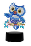 Night Light Lamps Blue Owl