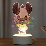 Night Light Lamps Brown Mouse