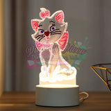 Night Light Lamps Cat