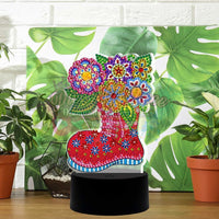 Night Light Lamps Flowers In Boot