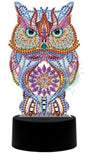Night Light Lamps Multicolored Owl