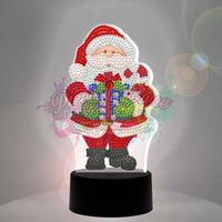 Night Light Lamps Santa And Present