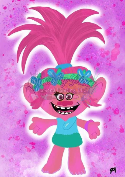 Poppy Pink Troll By: Skyzart Arts & Entertainment