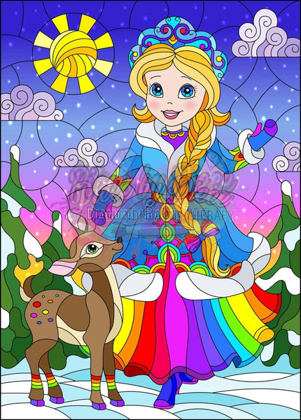 Princess Snow Day By Natalia Zagory