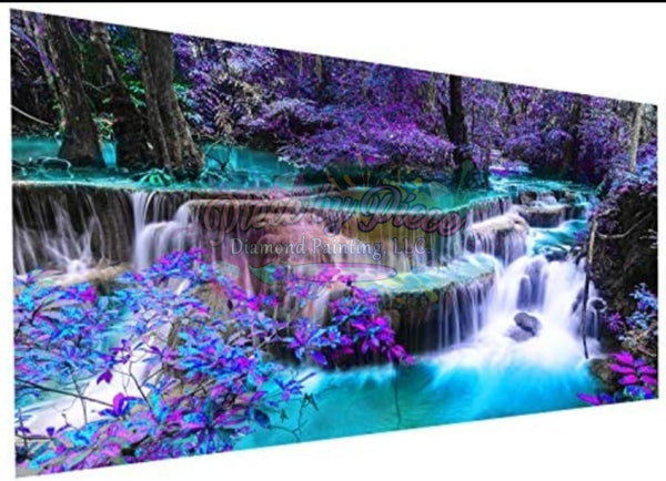 Purple Waterfall