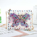 Purses Butterfly White Purse