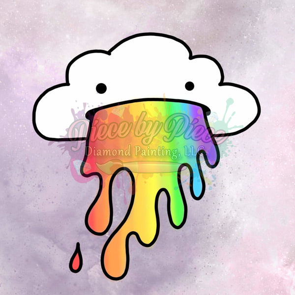 Rainbow Cloud By Ashley Bonner