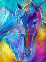 Rainbow Horses-Crystal Rts