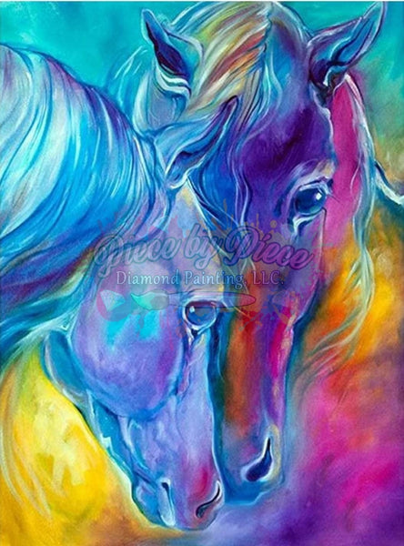 Rainbow Horses-Crystal Rts