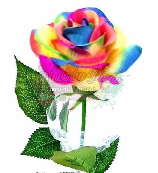 Rainbow Rose-Crystal Rts