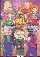 Rick And Morty Mario Bros