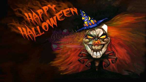 Scary Clown Happy Halloween