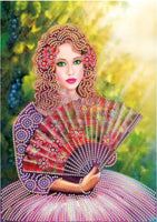 Special Crystal Drill 30X40 Fanning Lady