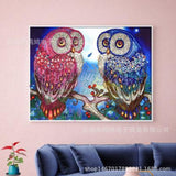 Special Crystal Drill 30X40 Owls
