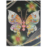 Special Crystal Drill 30X40 Yellow Butterfly