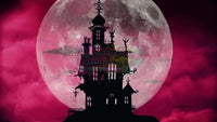 Spooky House Pink Sky
